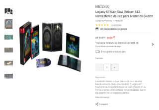 Legacy of Kain Soul Reaver 1 & 2 Remastered Deluxe por $599 | Liverpool