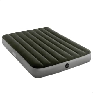 Intex Full Dura-beam Downy Airbed - Double camping mattress With built-in foot pump