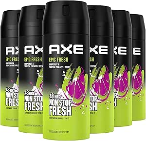 Axe Epic Fresh deodorant bodyspray - 6 x 150 ml voor €13,99 bij Amazon