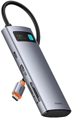 Baseus Hub USB C 7 en 1 Adaptador con HDMI 4K@60Hz, PD 100W por 13.71€