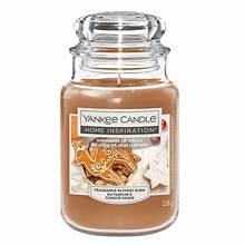 Yankee Gingerbread Jingle Hi Large Jar 538g Free Click & Collect Deal £1.93