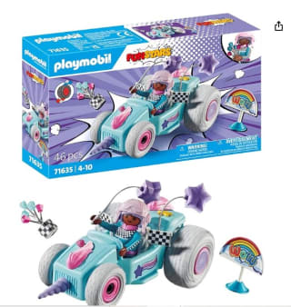 Set PLAYMOBIL Funstars 71635 Racing Unicornio, Kart con Motor retráctil 7.20€