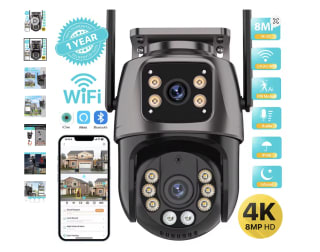 Cámara de Vigilancia PTZ 4K 8MP por 14,06€