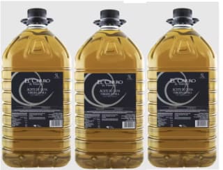 3 garrafas 5 litros Aceite De Oliva Virgen Extra El Cerro El Viento por 62.53€