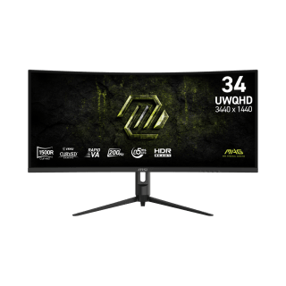 Monitor MSI MAG 342CQRF E20 34" UltraWide Quad HD 200Hz VA Curvo 0,5ms por 242.19€