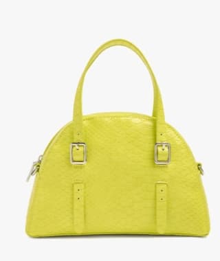 Bolso Tote redondeado con textura por 9.99€.