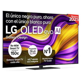 Smart TV LG OLED evo AI G5 65 pulgadas 4K 2025 OLED65G56LS Outlet por 1.383€