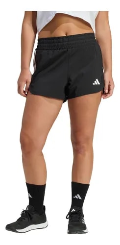 Shorts Adidas Pacer Mujer Negro por $273 | Oferta Mercado Libre