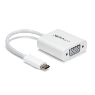 Startech USB-C naar VGA adapter kabel zwart voor €4,95 bij Azerty