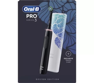 ORAL-B Pro 3 3500 Electric Toothbrush (Black, Travel Case) – £35 w/Code