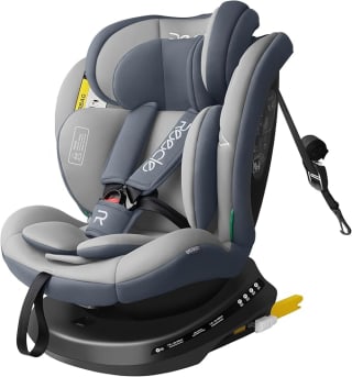 Reecle I-Size Silla de Coche Giratoria 360 con ISOFIX por 120.39€