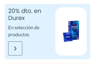 -20% de Descuento en Durex.
