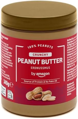 by Amazon Crunchy 100% Peanut Butter 750g for £1.96 at Amazon