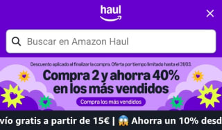 Compra 2 y Ahorra 40% con Amazon Haul.