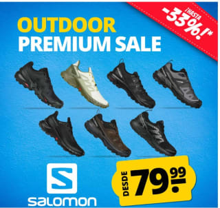 Hasta 33% descuento Salomon calzado Montaña y Trekking