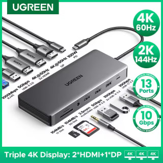 UGREEN 13 en 1 USB-C HUB por $223 | AliExpress