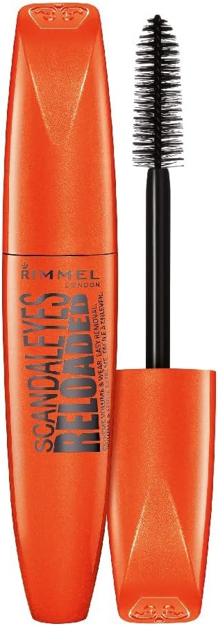 Rimmel London Scandaleyes Reloaded Máscara de Pestañas, 001 Black, 12 ml por 2,56€