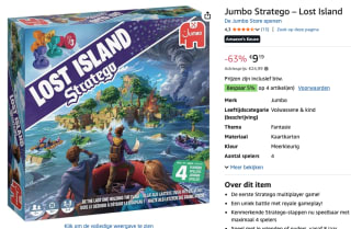 Stratego Lost Island voor €9,19 bij Amazon