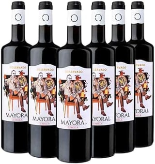 Pack de 6 Botellas x 750 ml de Mayoral Reservado - Vino Tinto D.O Jumilla por 18.9€