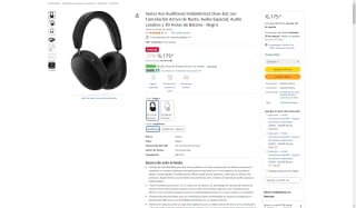 Sonos Ace Audífonos por $5,558 | Amazon (Banamex)