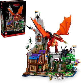 LEGO D&D Aventura Dragón Rojo por $4,635 | Amazon