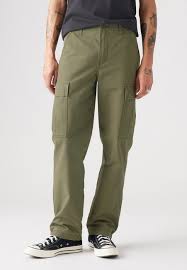 Levis Men’s Dark Olive Cargo Jeans £24