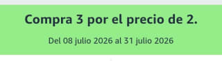3×2 Productos de Belleza en Amazon.