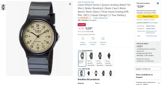 Reloj Casio MQ24 Analogico por $329 | Oferta Amazon