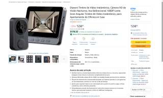 Timbre Video Diyeeni por $376 | Descuento Amazon
