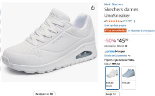 Skechers Uno - Stand On Air Schoenen voor €45 bij Amazon