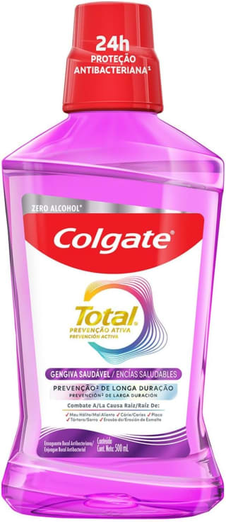 Enjuague Bucal Colgate Total 12 Gums 500ml por $50 | Amazon