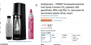 Sodastream TERRA® voor €52,64 bij Amazon