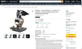 Lámpara LED del Señor de la Noche por $1,140 | Amazon