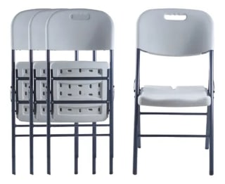 Set 4 Sillas Plegables Siena por $1,298 | Oferta Mercado Libre