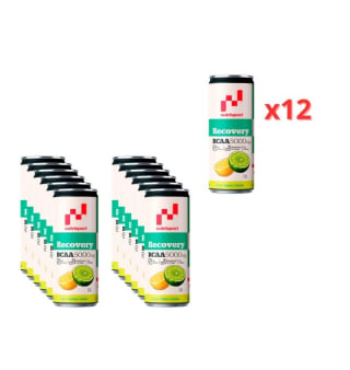 Pack 12×33cl Nutrisport Recovery BCAA's 5000mg sabor lima limón por 7.99€.