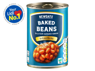 4 x Newgate Baked Beans 410g – £1.49 (Lidl Plus)