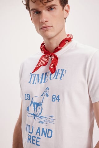 Camiseta Estampada para Hombre Milano por 5.99€