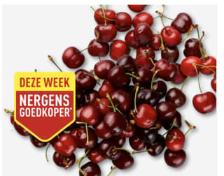 500 Gram kersen voor €1,89 bij de Aldi