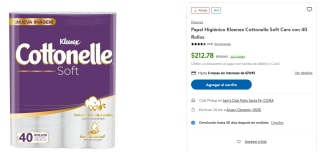Papel Higiénico Kleenex 40 rollos por $213 | Sam's Club