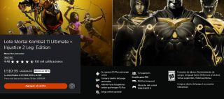 Lote MK 11 Ultimate + Injustice 2 Leg. Edition $189 | PlayStation Store