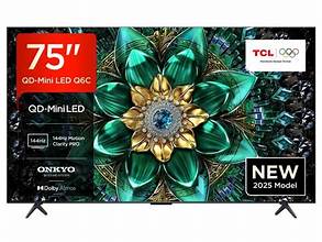 TCL 75Q6C-UK 75" QD-Mini LED 4K TV £587 Amazon Deal