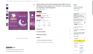 Leche Alpura Selecta 12L por $309 | Oferta Amazon