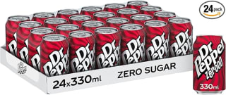 Dr Pepper Zero 24 Pack Cans 2 x 330ml Deal from £11.85 on Amazon