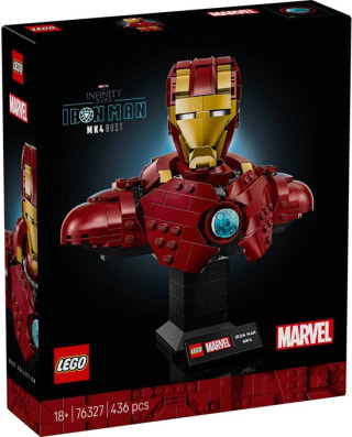LEGO Marvel Iron Man MK4 buste voor €34,99 bij Bol