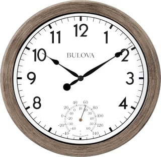 Reloj de Pared Bulova Patio Time por $426 | Oferta Amazon