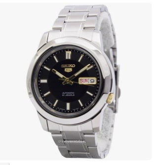Montre automatique Seiko 5 pour homme à 117,92€