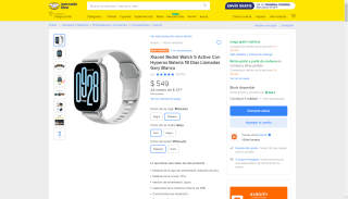 Xiaomi Redmi Watch 5 Active por $546 | Oferta Mercado Libre