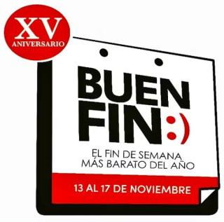 Fechas para el Buen Fin 2025 (13/11 al 17/11)