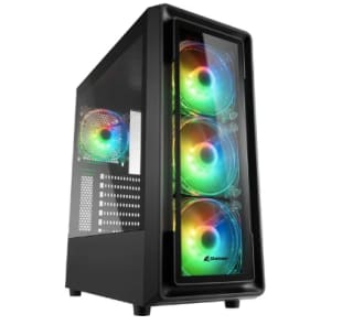 Sharkoon TK4 RGB midi-tower behuizing voor €35,99 bij Alternate
