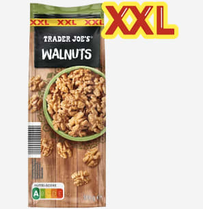 Walnoten 500 g voor €3,99 bij Aldi